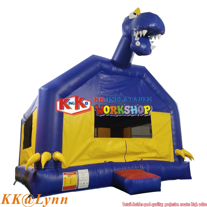 Kids Jumping DINOSAUR THEMED BOUNCE HOUSE Dino Park Bouncer 1