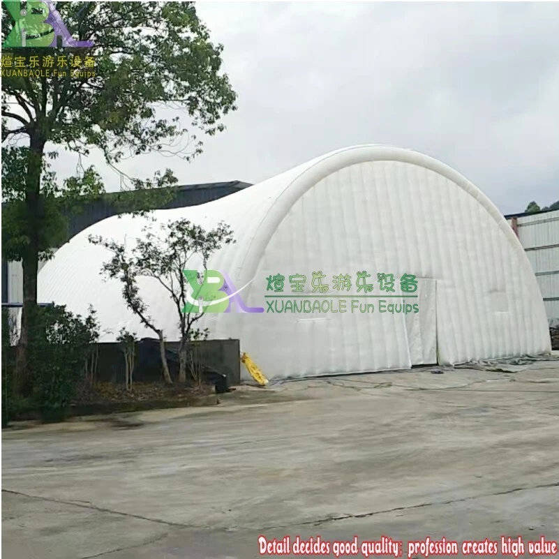 Giant Outdoor inflatable arch tent hangar for events exhibition sport 1
