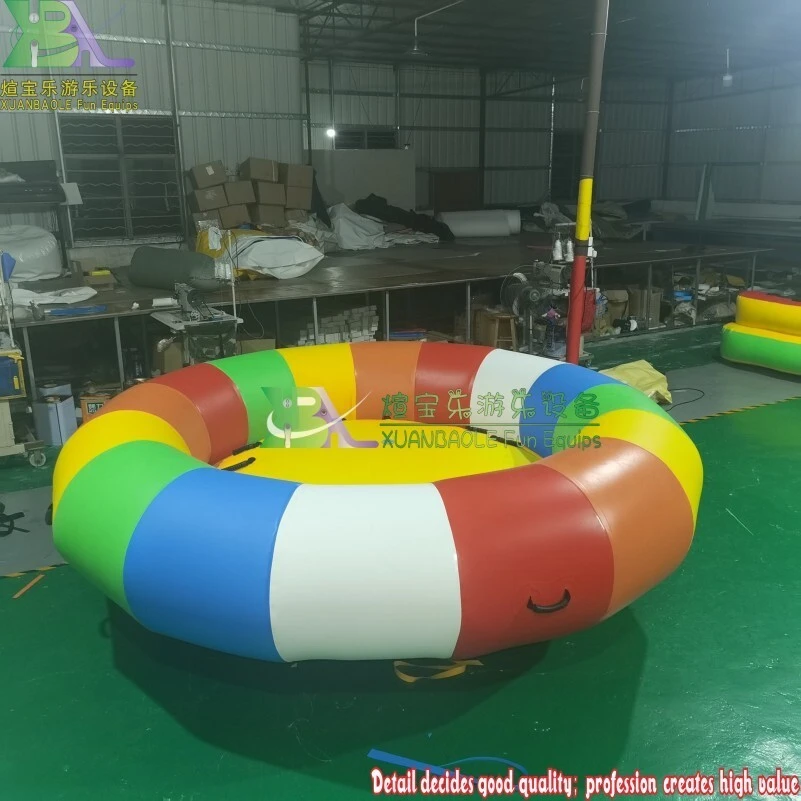Équipement de sport nautique Pliflable Spinning Water Game tourbillonnage Disco Boat Twister Twister 1