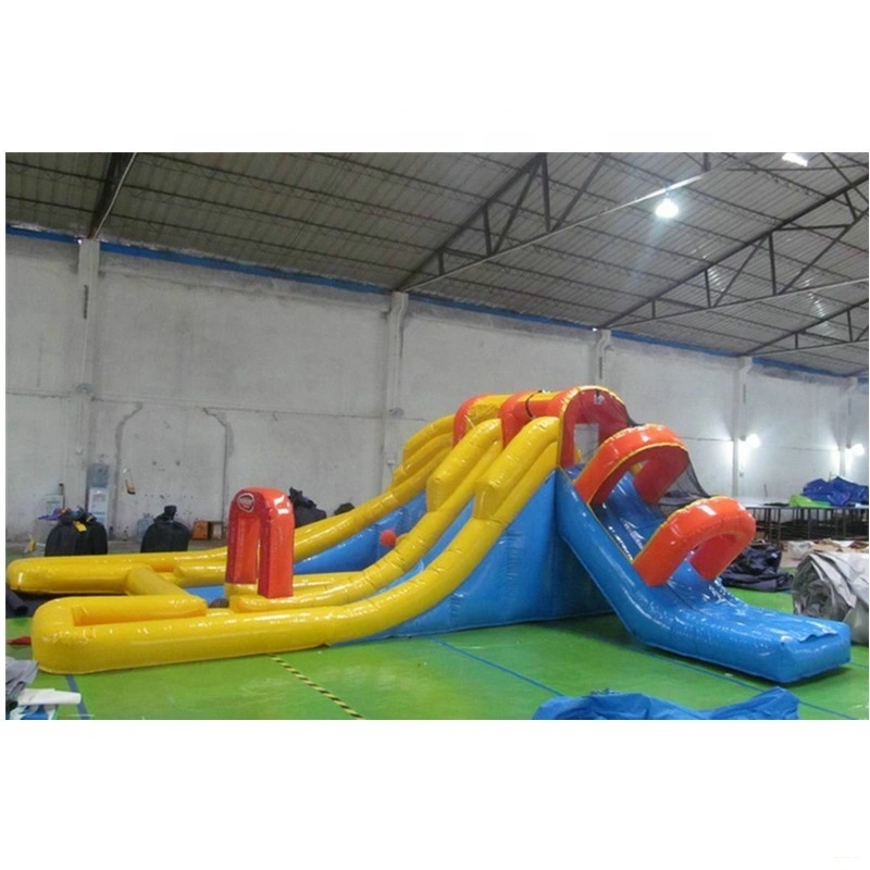 Outdoor Courtyard inflatable jumping Jack bed slide home small playground children's inflatable pool Castle 1
