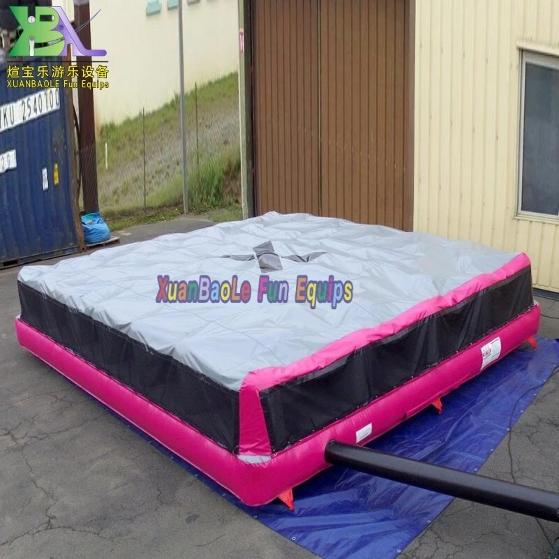 Inflatable stunt jump airbag for skiing and bike riding trampoline airbag for landing 1
