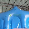 Été extérieur bleu & Tube de Ski nautique blanc bateau gonflable gonflable volant Manta Ray pour le jeu de Sport 6