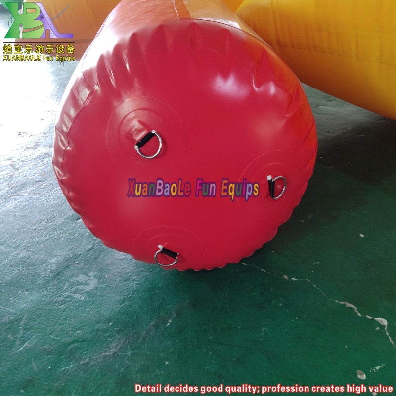 Custom Airtight Inflatable Floating Buoy – Advertising Water Tube Barrier for Water Parks 6