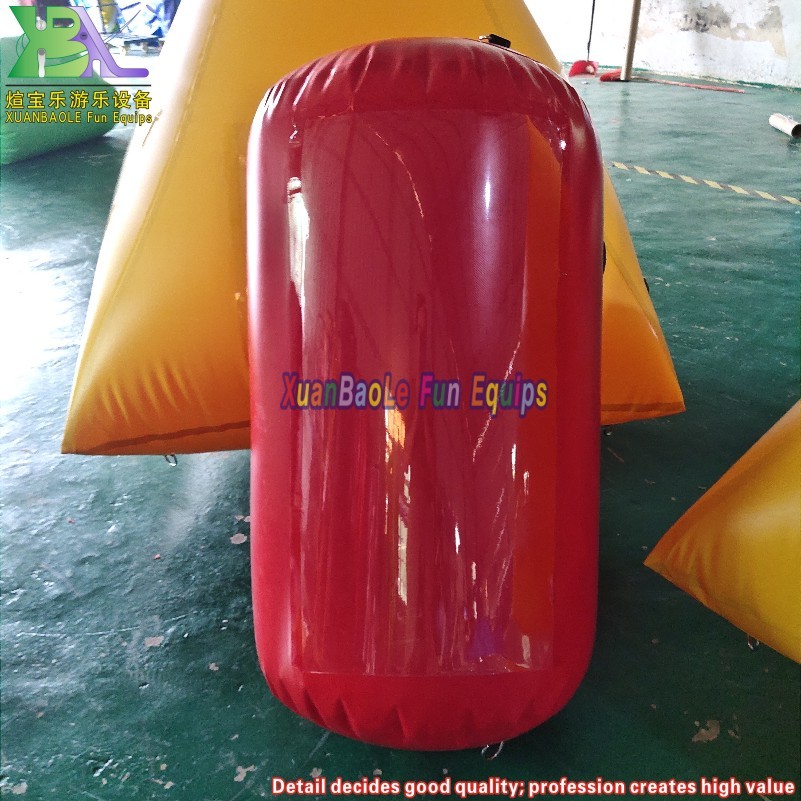 Custom Airtight Inflatable Floating Buoy – Advertising Water Tube Barrier for Water Parks 4