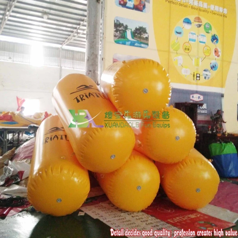 Cylinder Inflatable Marker Buoy, Easy Inflate/Deflate, Water Sports Use – Durable PVC Design 1