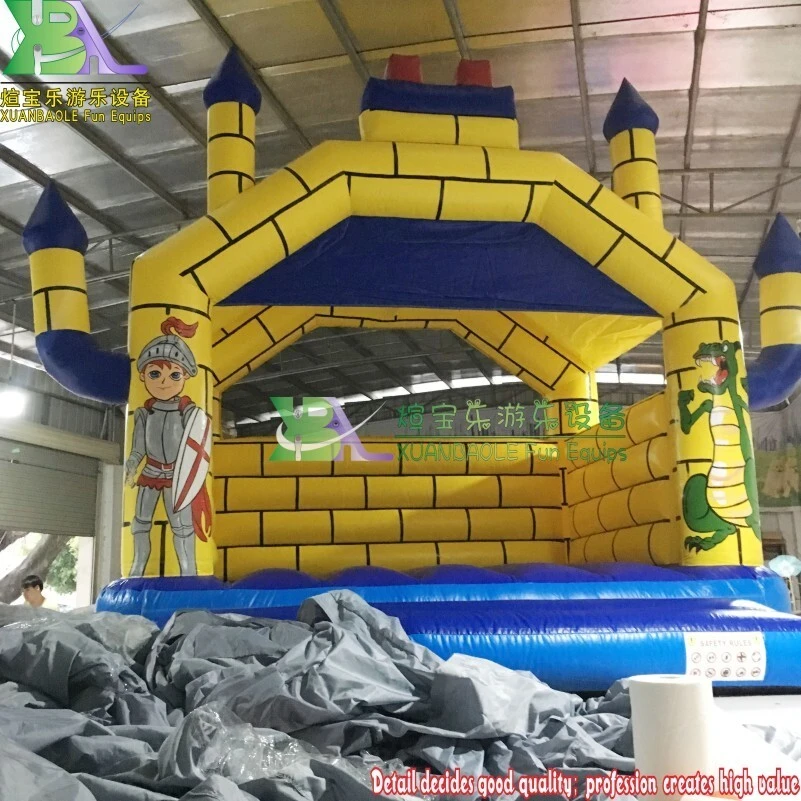 Camelot Bouncy Castle 13.3FT x13.3FT Deluxe Camelot Fortress Bouncy Castle - Bouncy Hire Or Wedding Party Kids or Adults Jumping Use 1