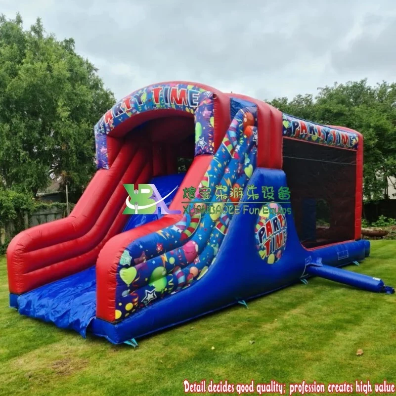 Inflatable Obstacle Course Party Jumpers Jump House With Blowers 1