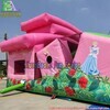 CURSOS DE ASALTO Princess Palace, Desafío de obstáculos inflables Funtastic Carrera divertida para niños pequeños 3