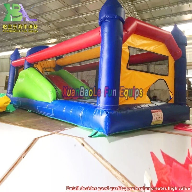 Inflatable Jumping Castle N Slide Obstacle Course Factory Custom Made 1