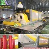 Carrera de obstáculos inflable con castillo que rebota, casa de rebote temática de Mr Black con salto con tobogán, Panda encantador de dibujos animados 5