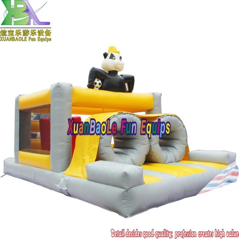 Panda Inflatable Obstacle Course New Design Mini Inflatable Bouncer Playground 1