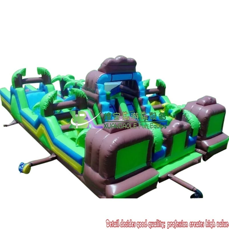 Great Challenge Inflatable Extreme Jungle Gym inflatable obstacle course 1