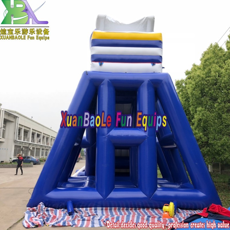Adult - Oriented Inflatable Flying Water Slide for Steel - Frame Swimming Pools in Camping Resorts 4
