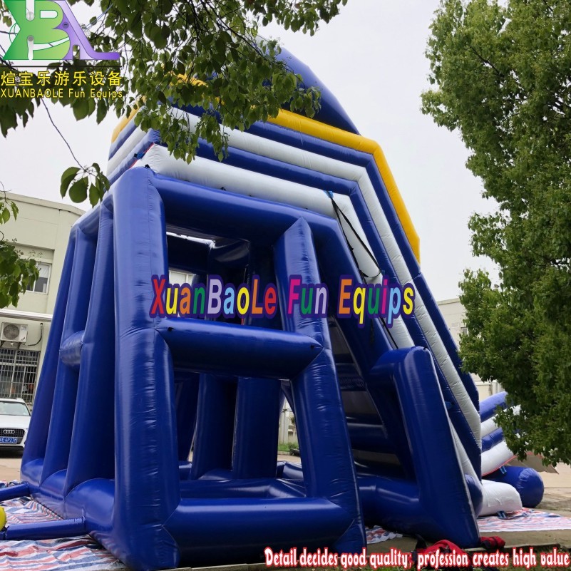 Adult - Oriented Inflatable Flying Water Slide for Steel - Frame Swimming Pools in Camping Resorts 6
