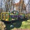 Parcours d'obstacles gonflable de 35 pouces, parcours gonflable commercial robuste à course radicale pour enfants ou adultes 3