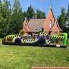 Parcours d'obstacles gonflable de 35 pouces, parcours gonflable commercial robuste à course radicale pour enfants ou adultes 2