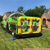 Parcours d'obstacles gonflable de 35 pouces, parcours gonflable commercial robuste à course radicale pour enfants ou adultes 1