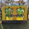 Parcours d'obstacles gonflable de 35 pouces, parcours gonflable commercial robuste à course radicale pour enfants ou adultes 4