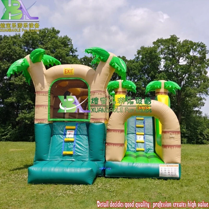 Hop N tropical obstacle course for kids outdoor energy challenge interactive game entertainment or event commercial 1