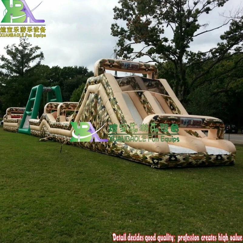 Challenge Barrier Outdoor Crazy Giant Inflatable Games Boot Camp Inflatable Obstacle Course 1