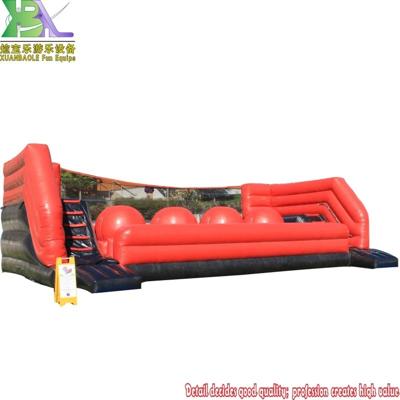 Exciting Ultimate Wipeout Sport Games, Inflatable Big Baller Jumper Obstacle Course 1