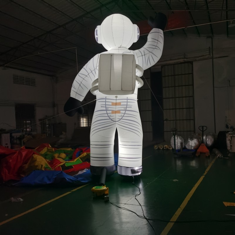 17ft H Advertising inflatable astronaut cartoon inflatable space man model for decoration 5