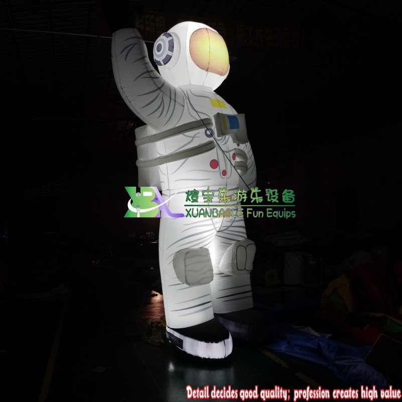 17ft H Advertising inflatable astronaut cartoon inflatable space man model for decoration 4