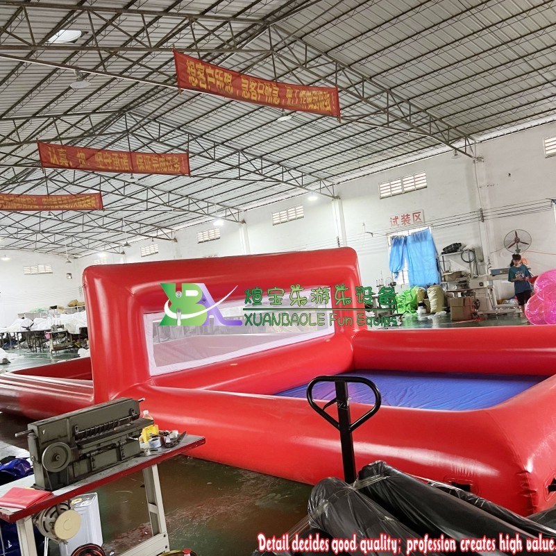 Inflatable Beach Volleyball Field Pool with Net – Giant Water Sport Game for Adults 4