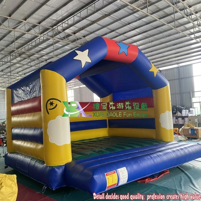 Custom Made Factory Supply PVC Material Jumping Inflatable Bouncer Castle Safe Jumper Bouncer For Kids 1