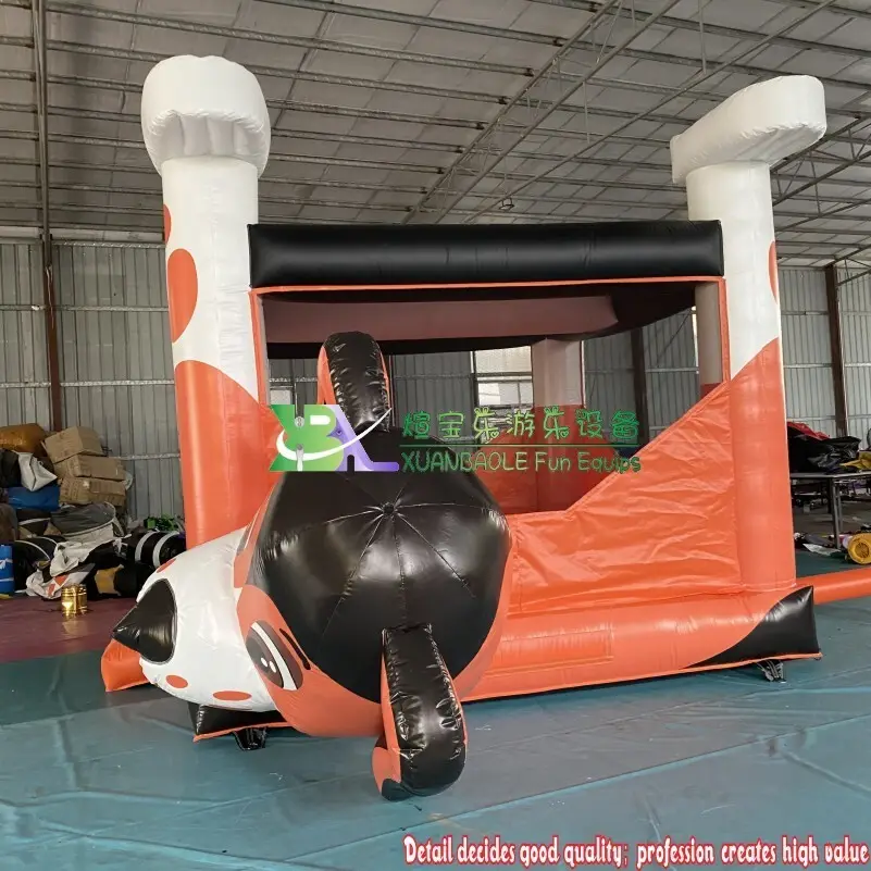 Water Inflatable Bouncer for Supermarket 0.55mm Commercial 18oz Pvc Vinylfactory 2