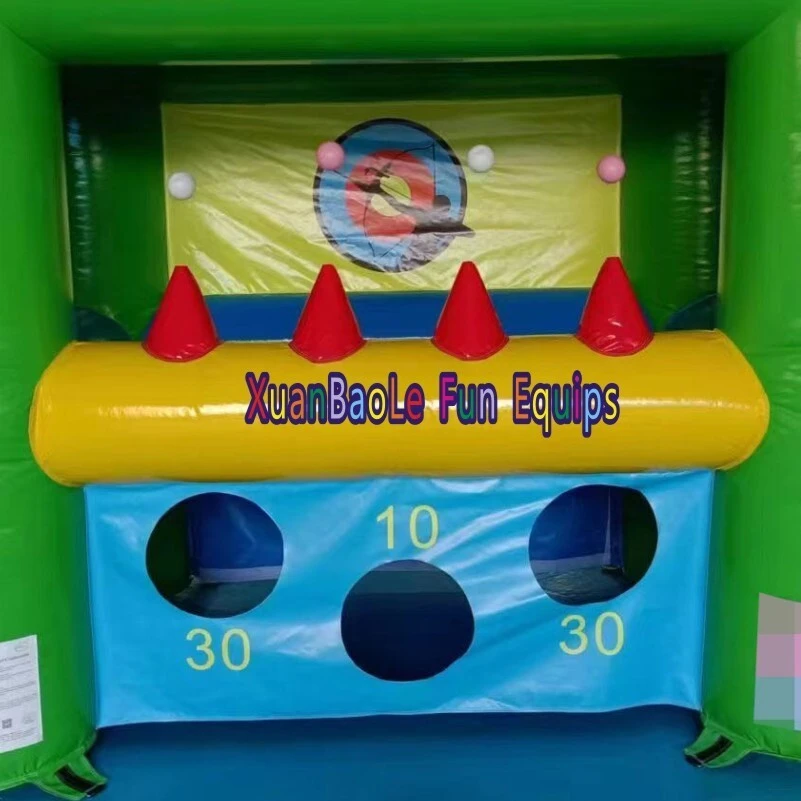 Bow arrow archery games custom made inflatable Hoverball archery game for archery shooting 1