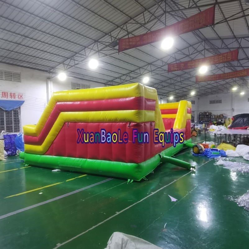 Tema de fútbol interactivo, obstáculo inflable de gran pelota/saltos y límites, juego de salto de desafío inflable 5