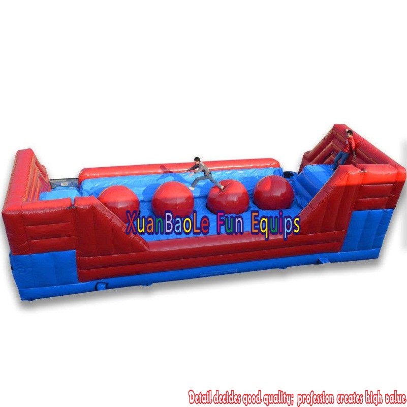 Tema de fútbol interactivo, obstáculo inflable de gran pelota/saltos y límites, juego de salto de desafío inflable 7