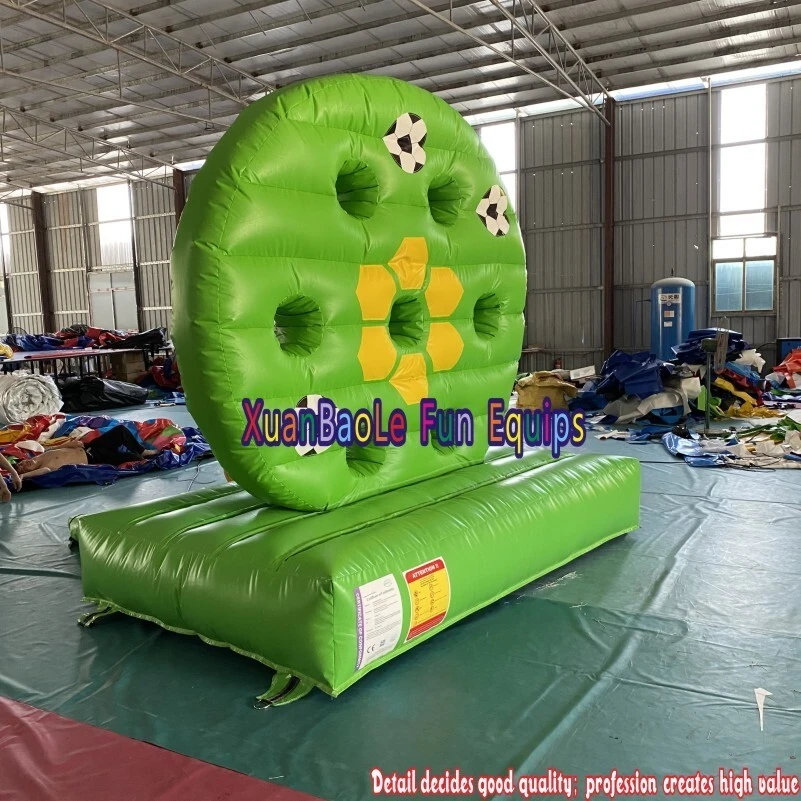 Carnival Sport shooting Games/ Popular Outdoor Inflatable Football Shooting Goal,Inflatable Soccer Toss Sport Games 1