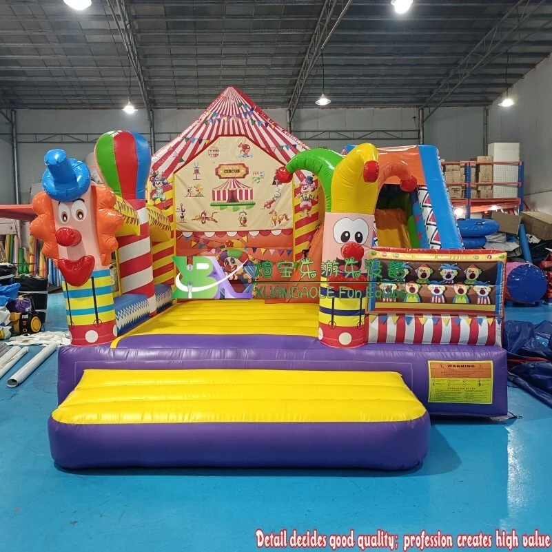 Carnival Circus Playground Bouncy Castle Combo Inflatable Bouncer 1