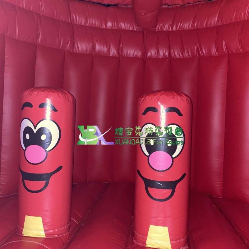 Birthday Cake Theme Inflatable Moonwalk Jumper Bouncy Inflatable Trampoline for Kids 3