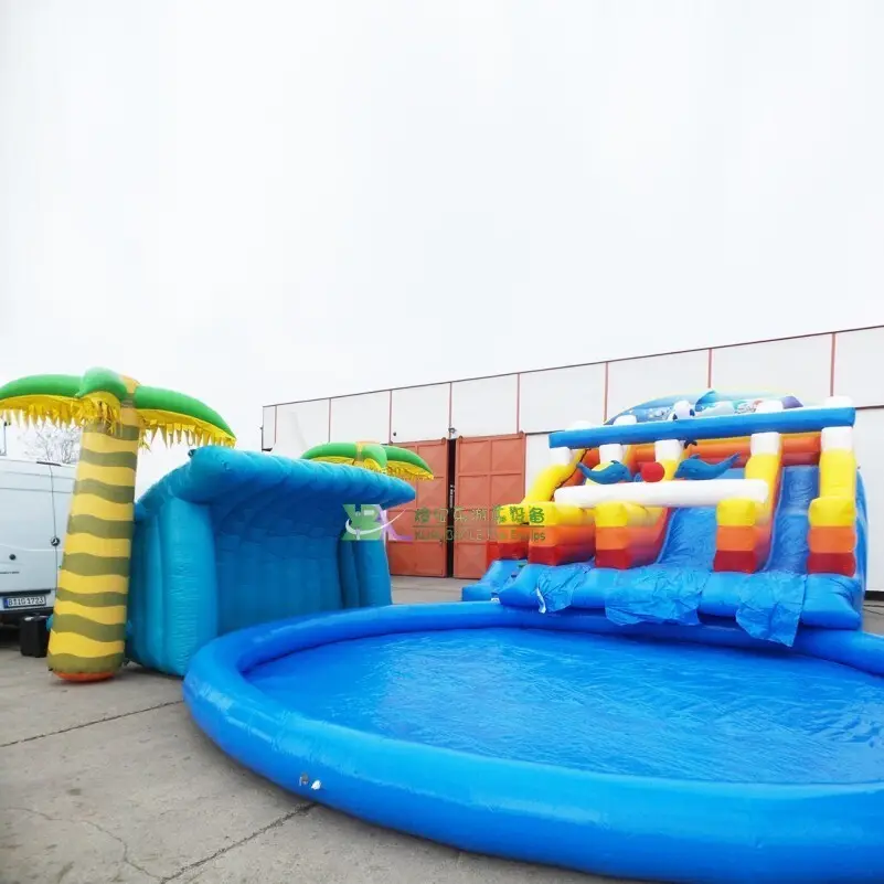Modern Inflatable Water Park Pool Price List 7