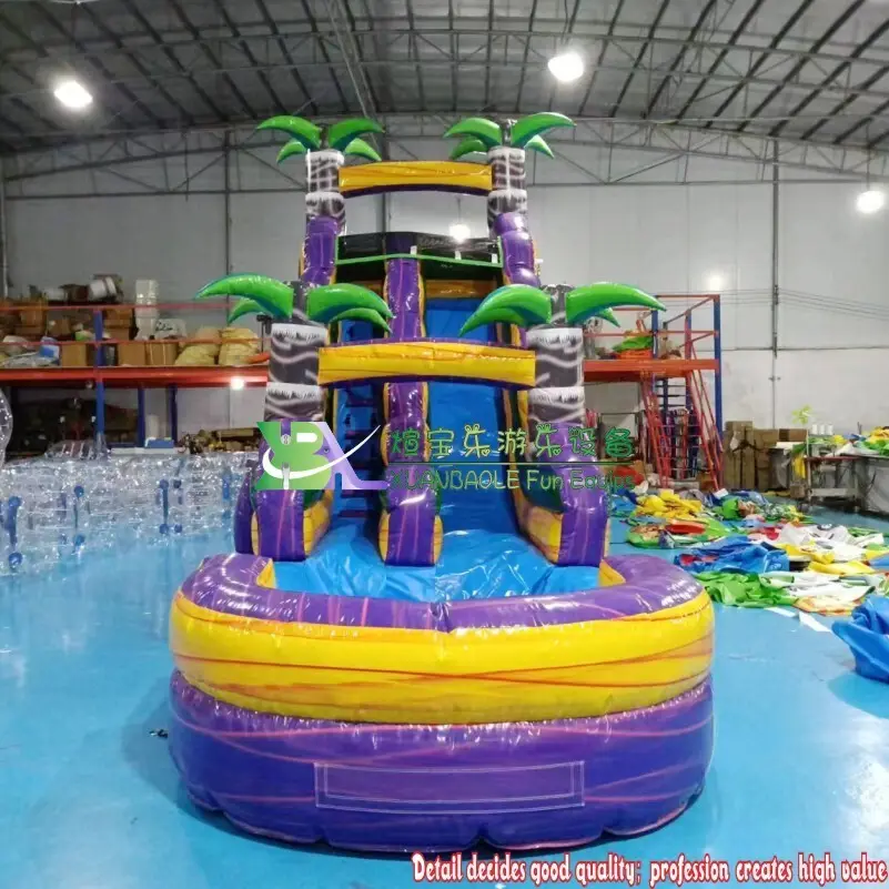 Large Inflatable Water Slide by Air and by Express Is Optional 1setmanufacturing 2