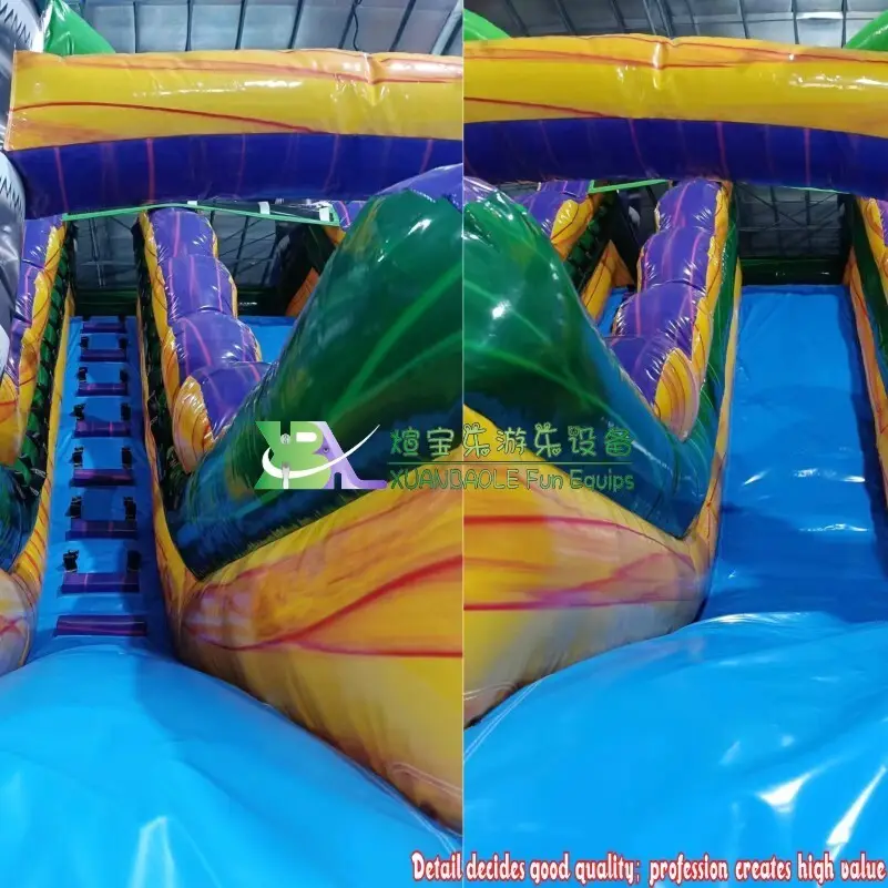 Large Inflatable Water Slide by Air and by Express Is Optional 1setmanufacturing 5
