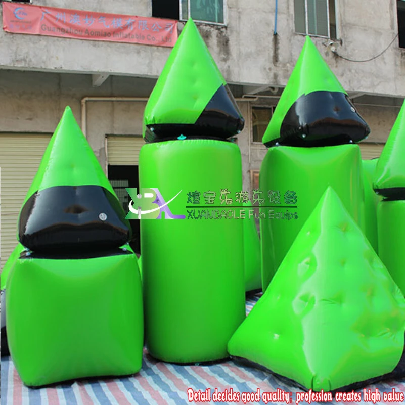 7-10 Man Extreme Sport Games Inflatable Field Paintball Inflatable Bunker 1