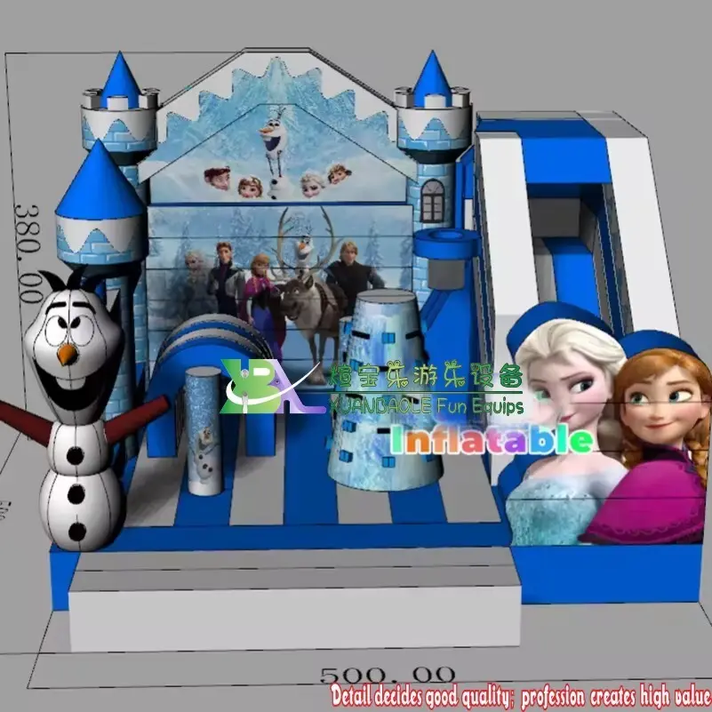 For Outdoor Inflatable Combo 391 Warp by KK Inflatable 7