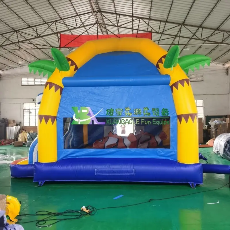 Inflatable Bounce House Combo KK Inflatable & XBL Fun Equips Family Activitiesfactory 10