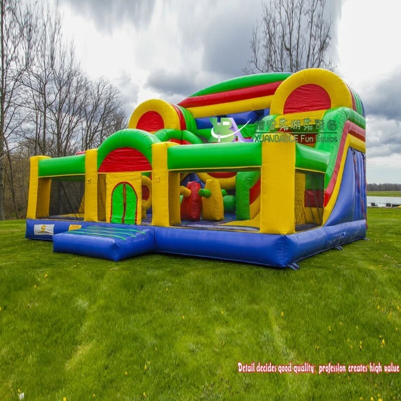 Inflatable Bounce in One Combo fun game 1