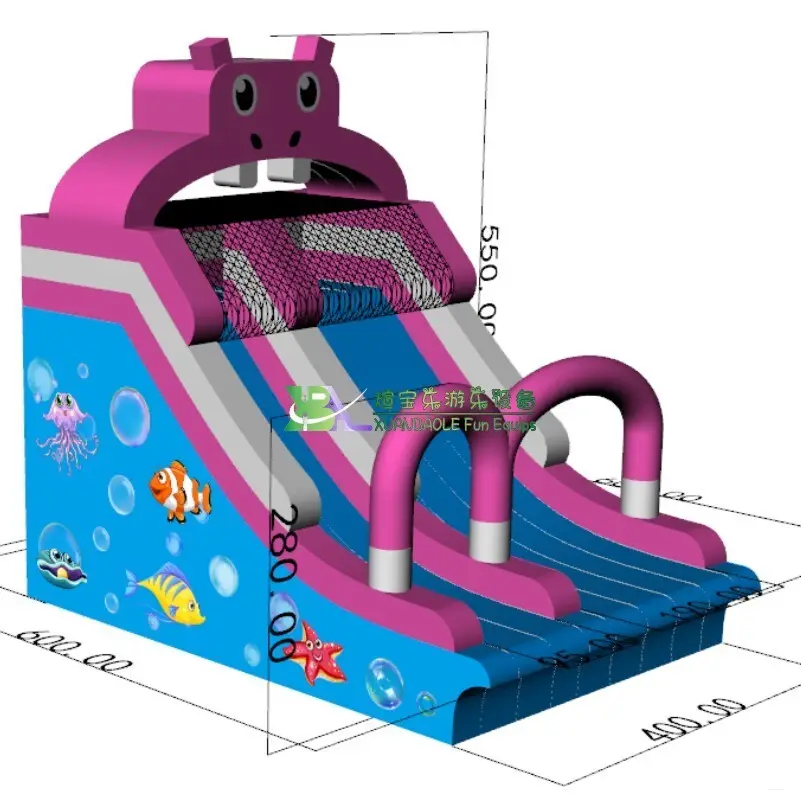 Buying Inflatable Water Slides KK Inflatable&XBL Fun Equips Factory - for Park - KK Inflatable 6