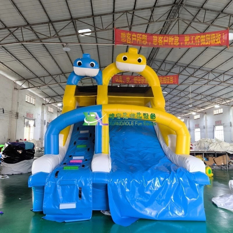 Tall Inflatable Water Slide for Sale Warp-527N Weft-323.8Nnew Arrival 3