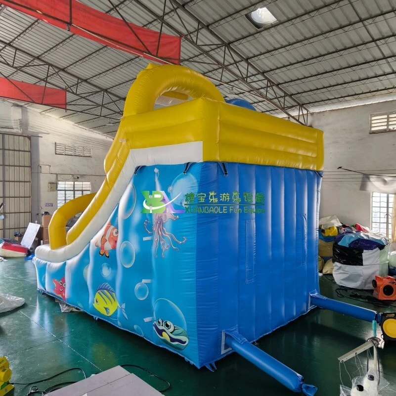 Tall Inflatable Water Slide for Sale Warp-527N Weft-323.8Nnew Arrival 6