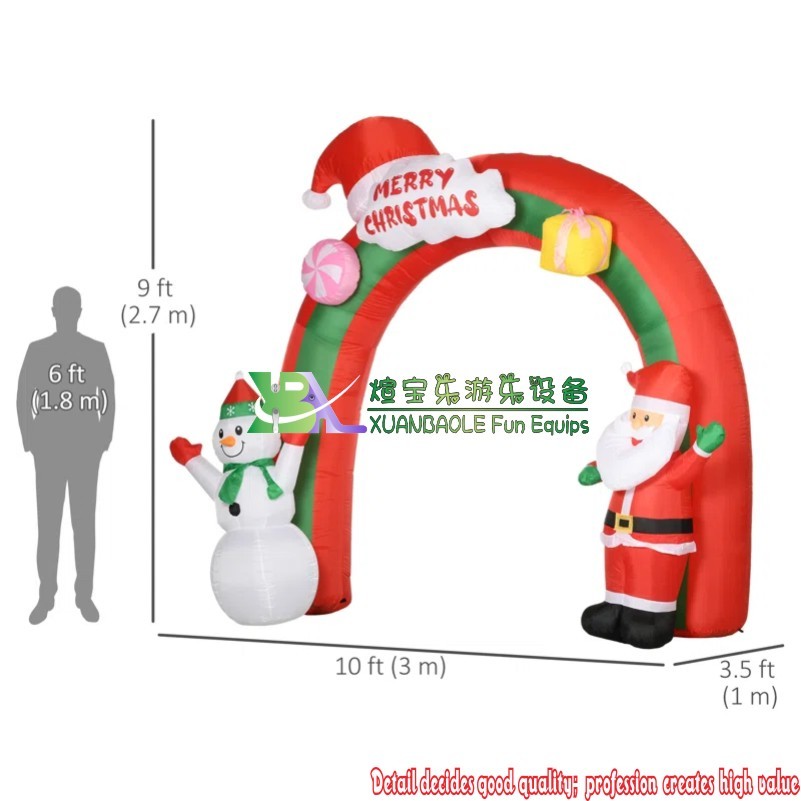 Custom inflatable Christmas Garden Decoration inflatable christmas decorations 8