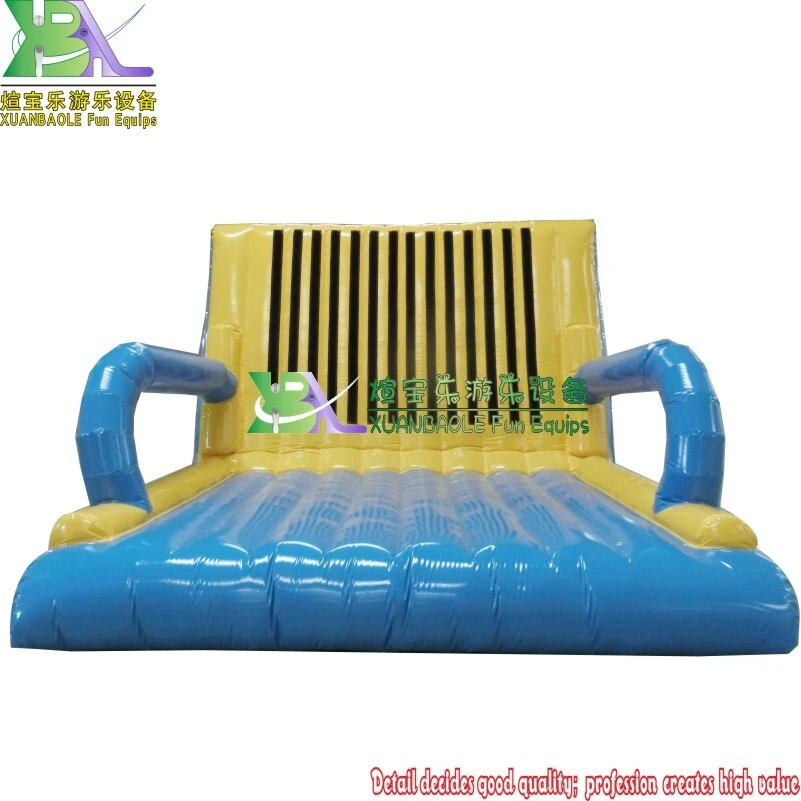 Outdoor Commercial Magic Inflatable Sticky Wall With Suits / Airtight inflatable jump stick sports games 1