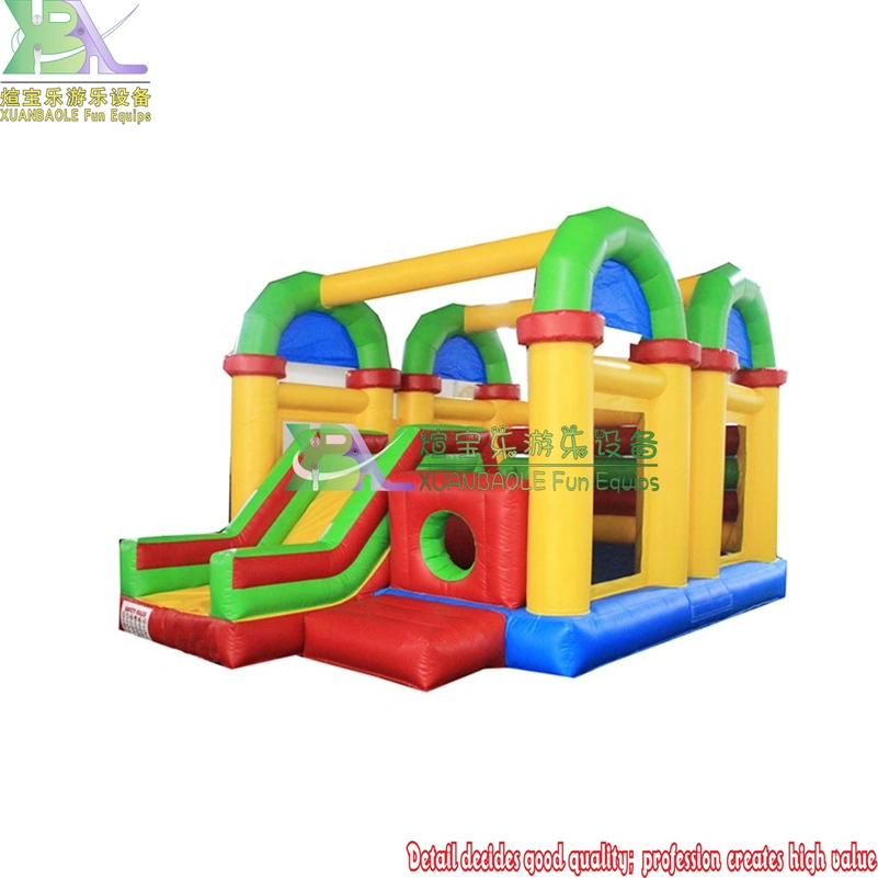 Multi play Inflatable Castle Bounce House With Slide Kids Jumping Combo 1
