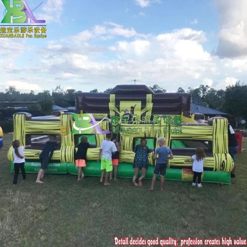 Adult Playing Inflatable Mechanical Bull , PVC Tarpaulin Western Cowboy Air Bouncer Mat Mechanical Rodeo Bull For 1 Person 1